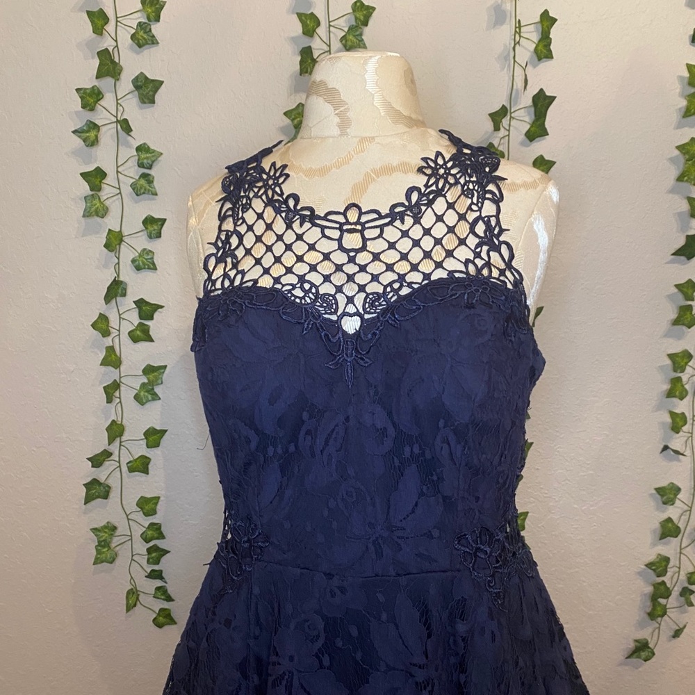 Navy Blue Dress